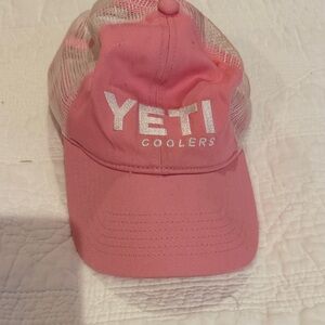 Yeti Coolers Pink Kids Cap